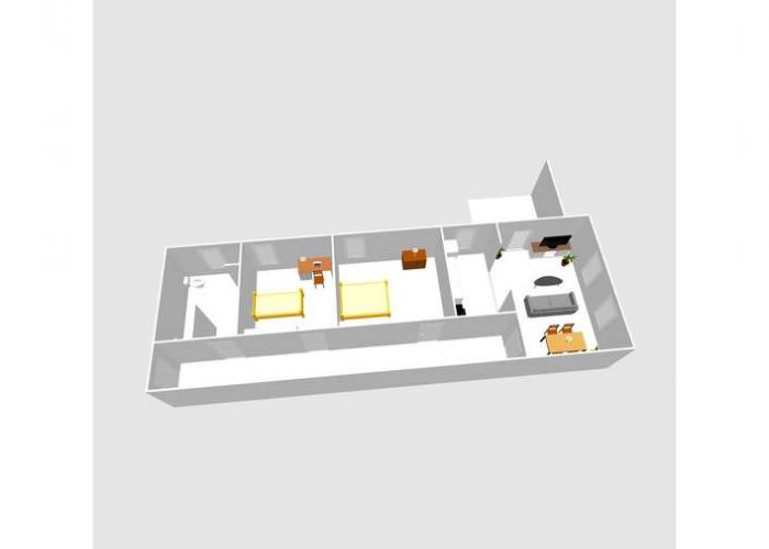 Erstbezug! Moderne 3-Raum-Wohnung mit Balkon 